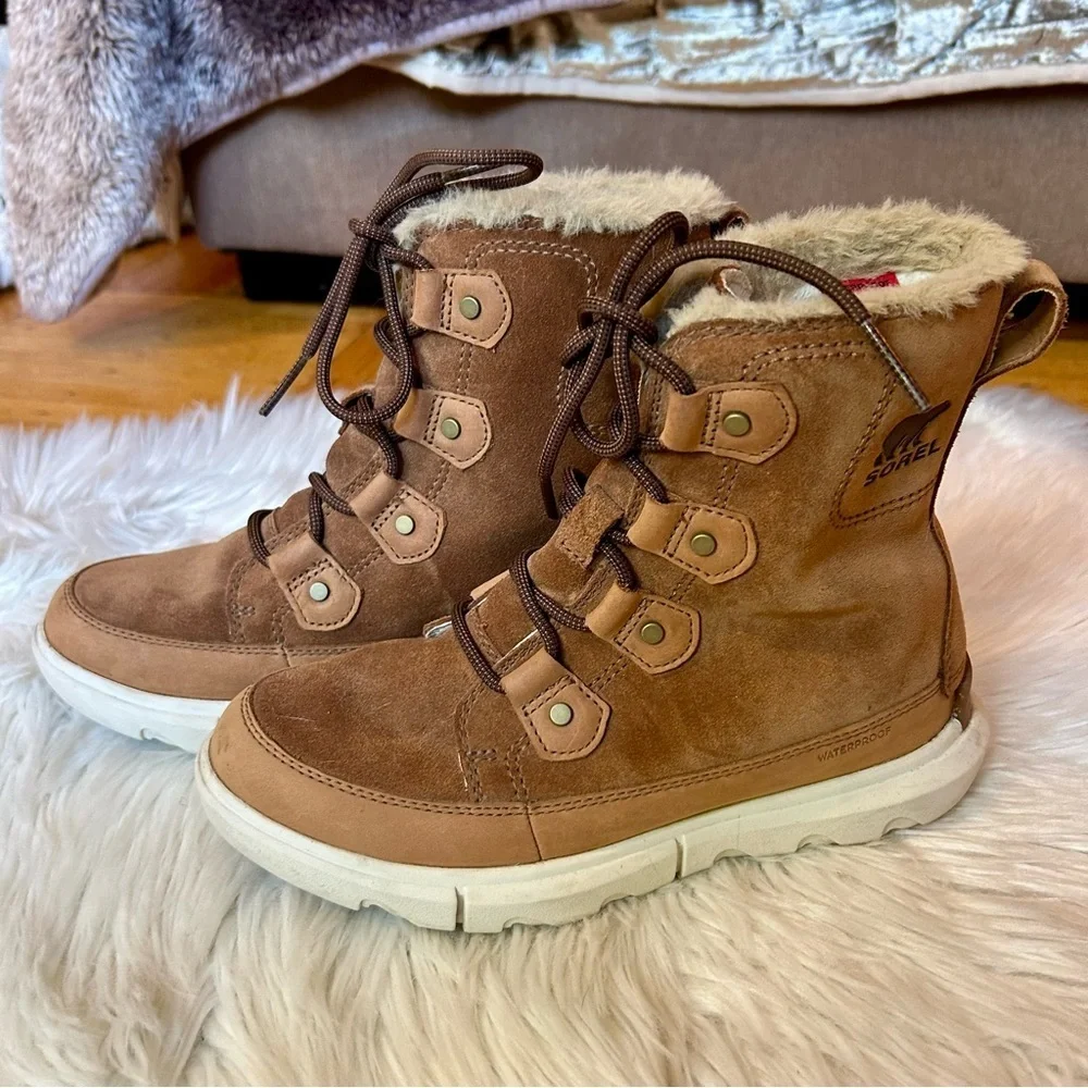 Sorel Women's Explorer II Joan Faux Fur Waterproof Boot‎